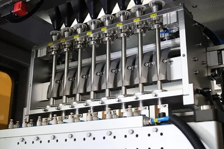 Multi-lane bag forming system